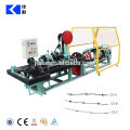 Double wire twist barbed wire machine